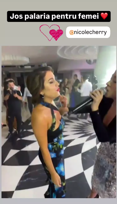 Romina Gingașu, apariție spectaculoasă alături de Nicole Cherry. Cât a costat ținuta purtată de soția afaceristului Piero Ferrari