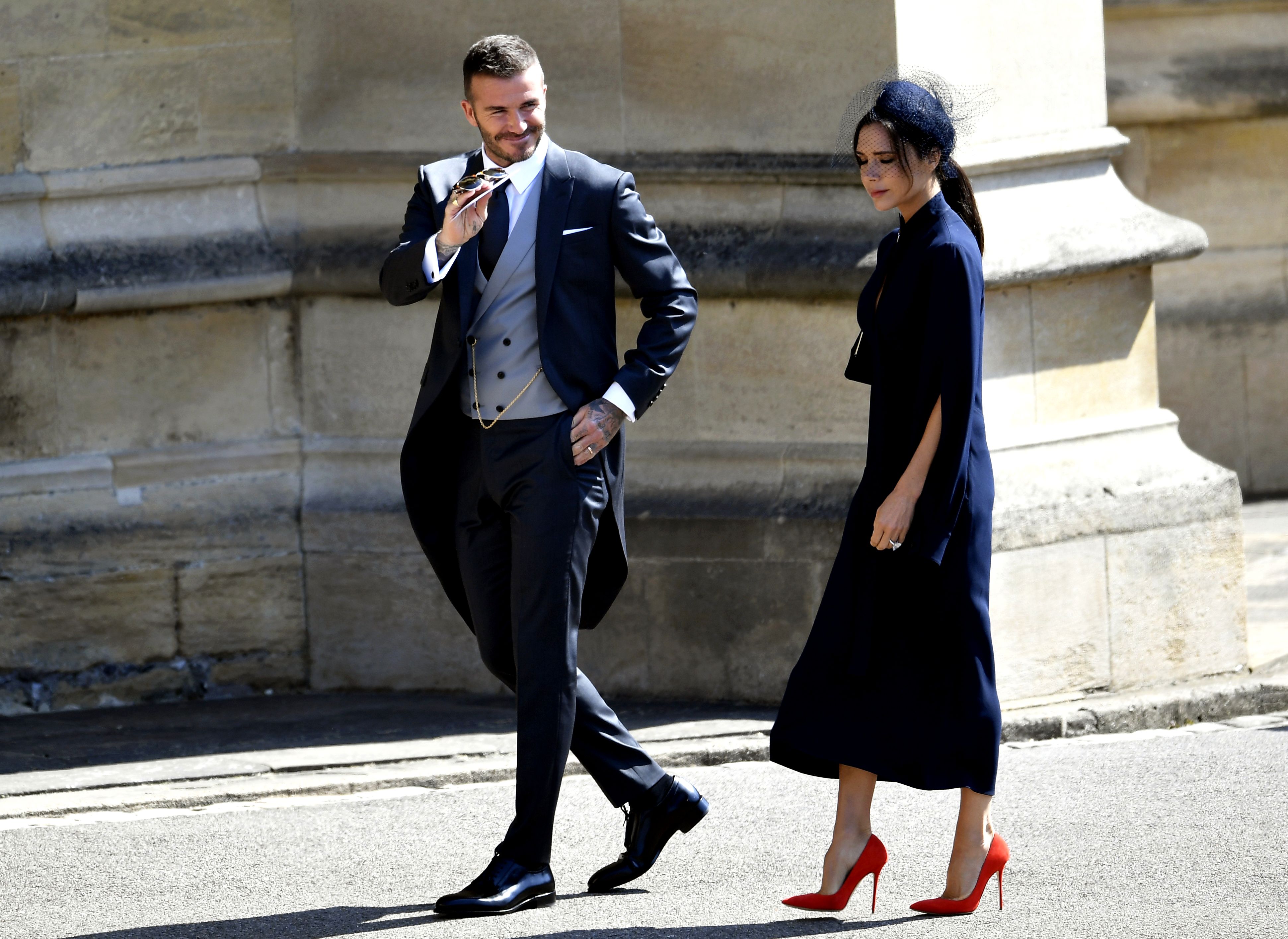 FOTO | O femeie cu care David Beckham a avut o întâlnire ar fi fost motivul pentru care Victoria a fost supărată la nunta regală