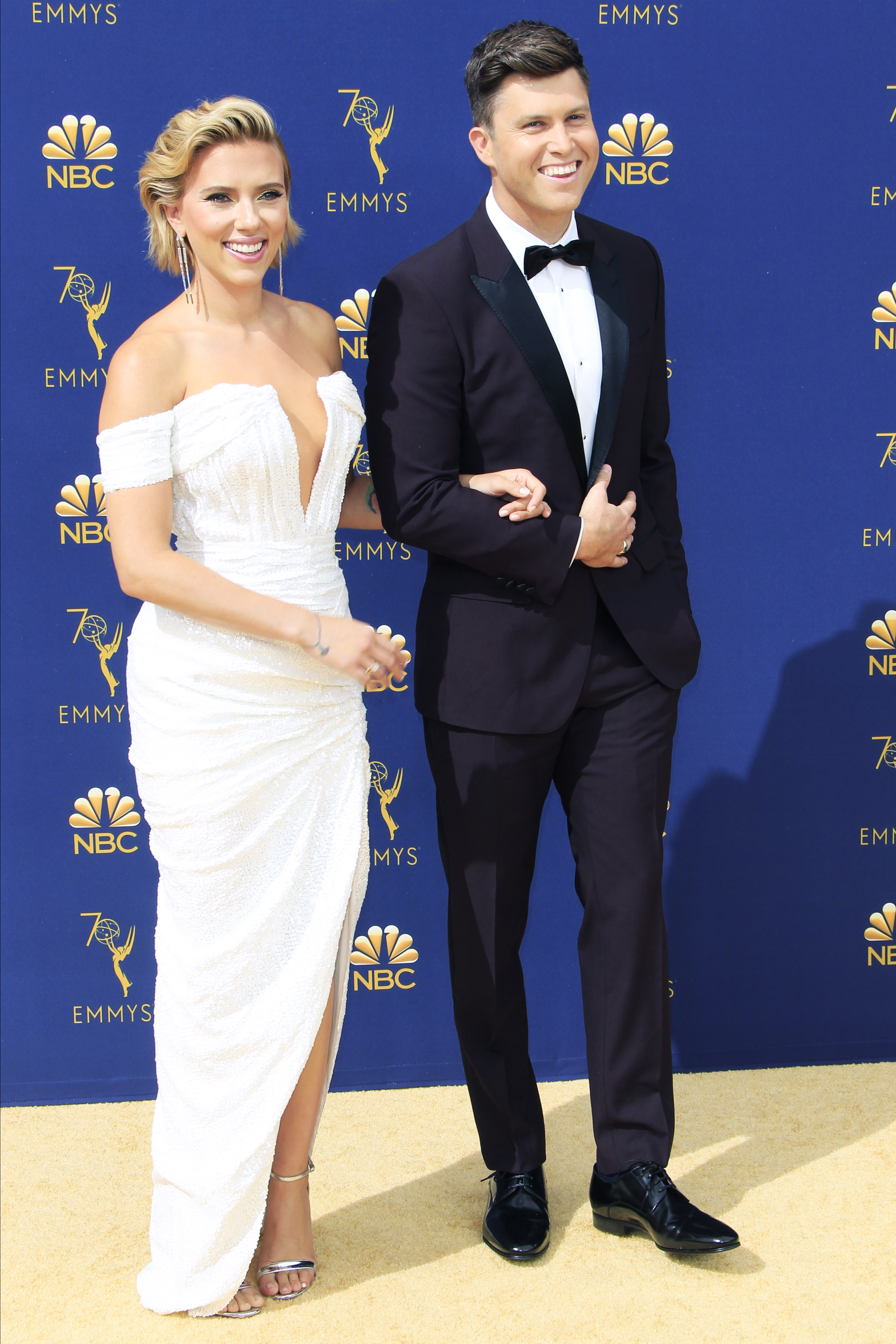 FOTO | Cele mai frumoase ținute de la Premiile Emmy 2018. Scarlett Johansson, Jessica Biel și Penelope Cruz au făcut senzație pe covorul roșu