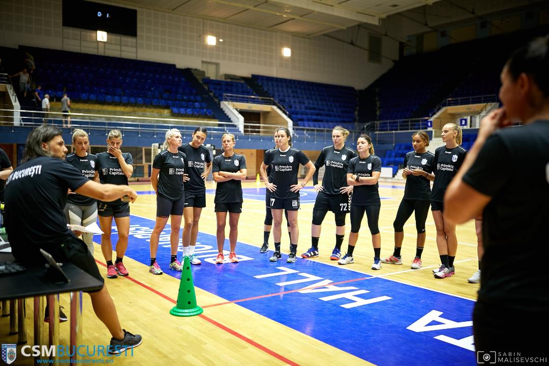 CSM București s-a reunit azi cu gândul la Liga Campionilor. Magnus Johansson: ”Cea mai mare provocare a carierei!”