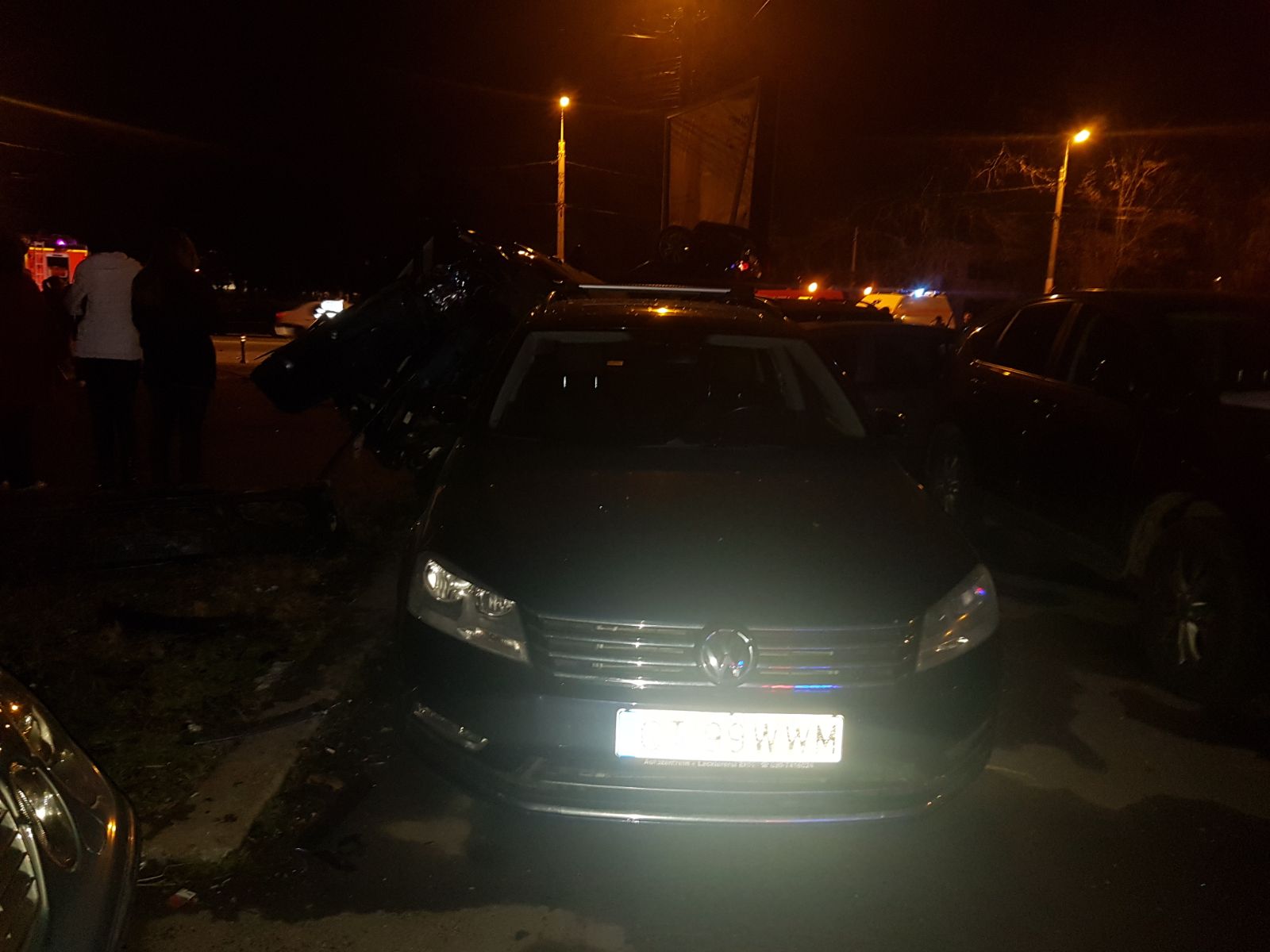 Accident cu 10 mașini în Constanța. Dezastrul provocat de o șoferiță din cauza vitezei / FOTO&VIDEO