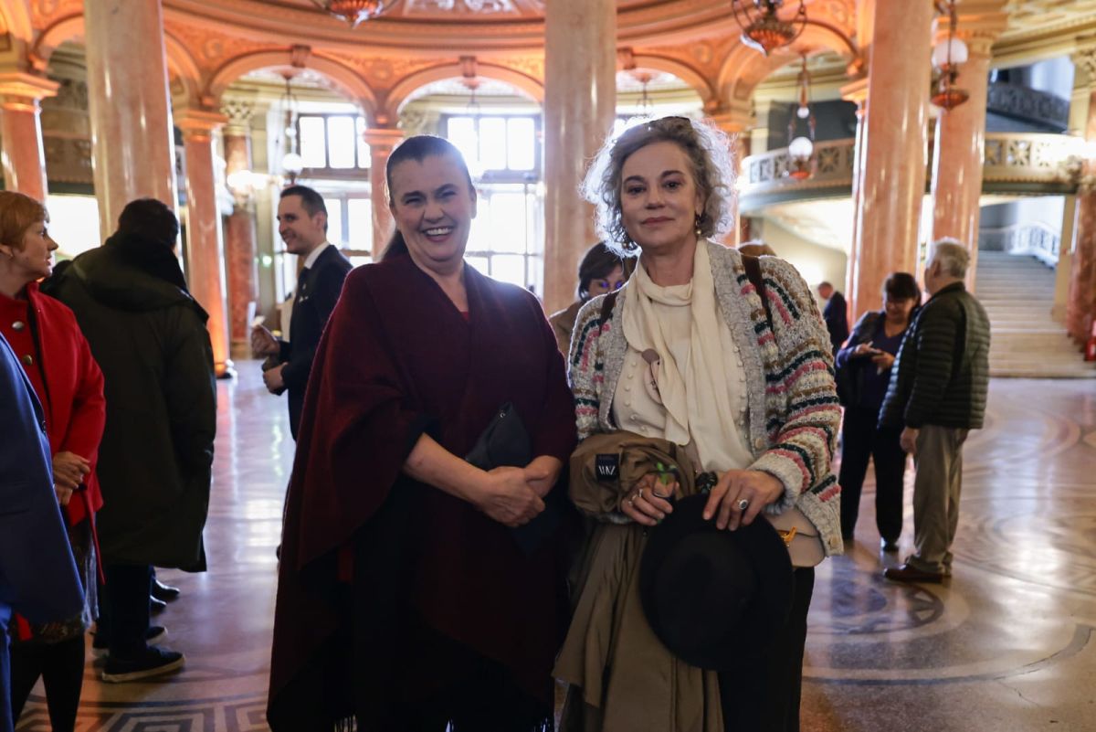 Dirijorul român Cristian Măcelaru a primit titlul de Cetățean de Onoare al orașului București. Printre invitați au fost Maia Morgenstern și Felicia Filip