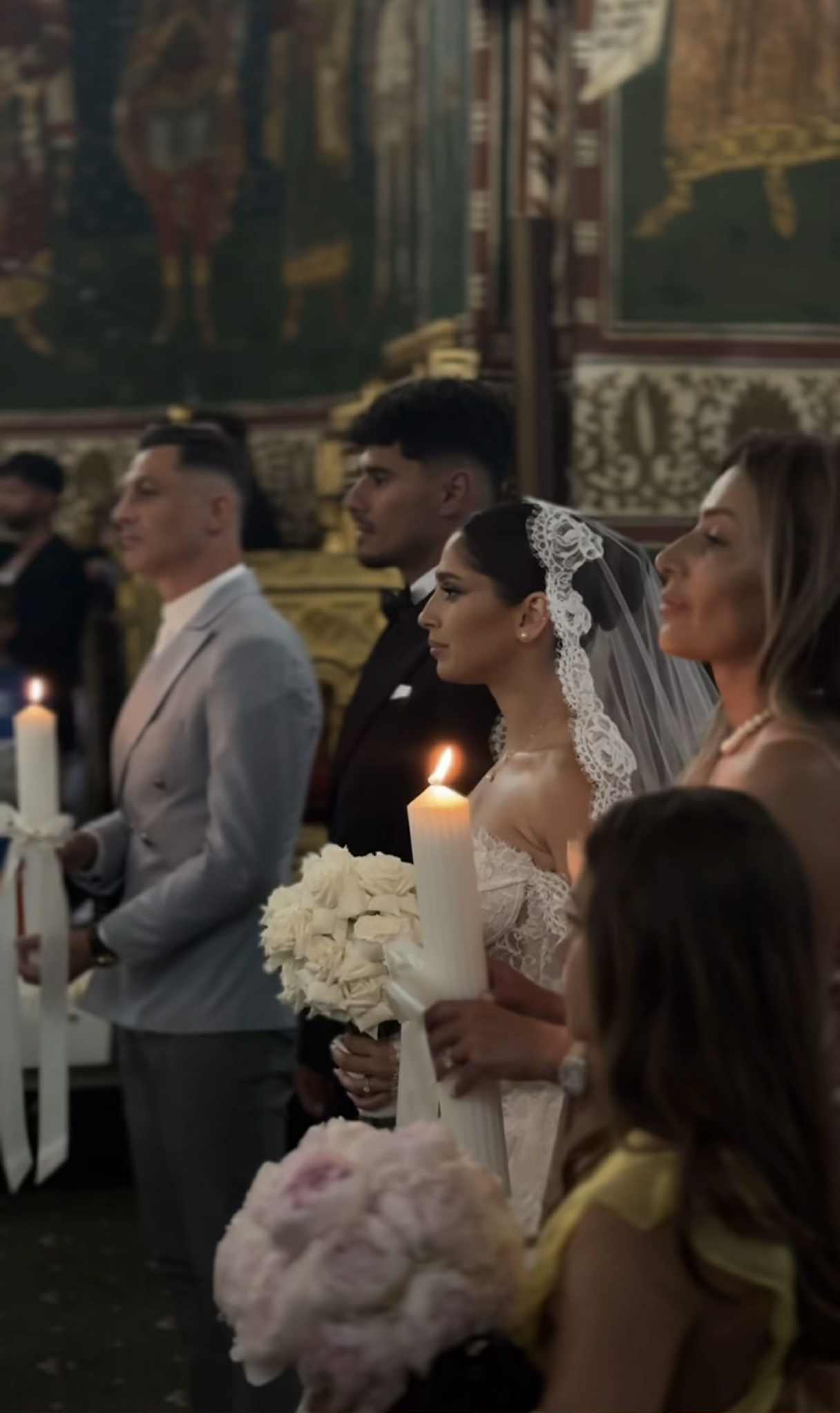 Imagini de la nunta lui Florinel Coman. Mirel Rădoi a fost naș, iar Gigi Becali s-a aflat printre invitați: „Mi-a adus 6 milioane de euro”