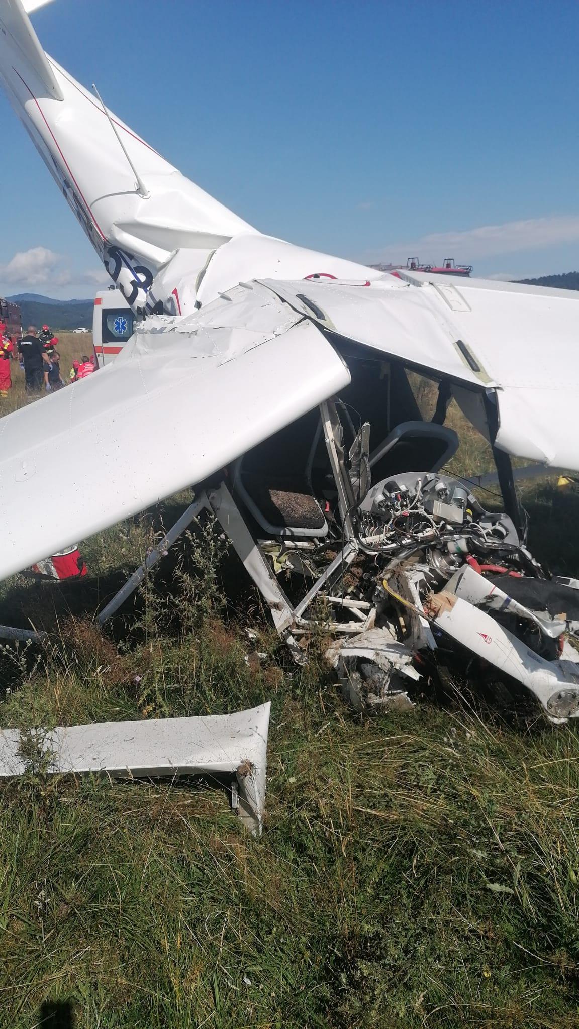 Aparat de zbor, prăbuşit în județul Brașov. Pilotul a murit