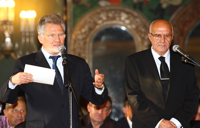 Super-eveniment la Palatul Culturii din Tg Mureș! Loți Bölöni, fost fotbalist la ASA, în lacrimi