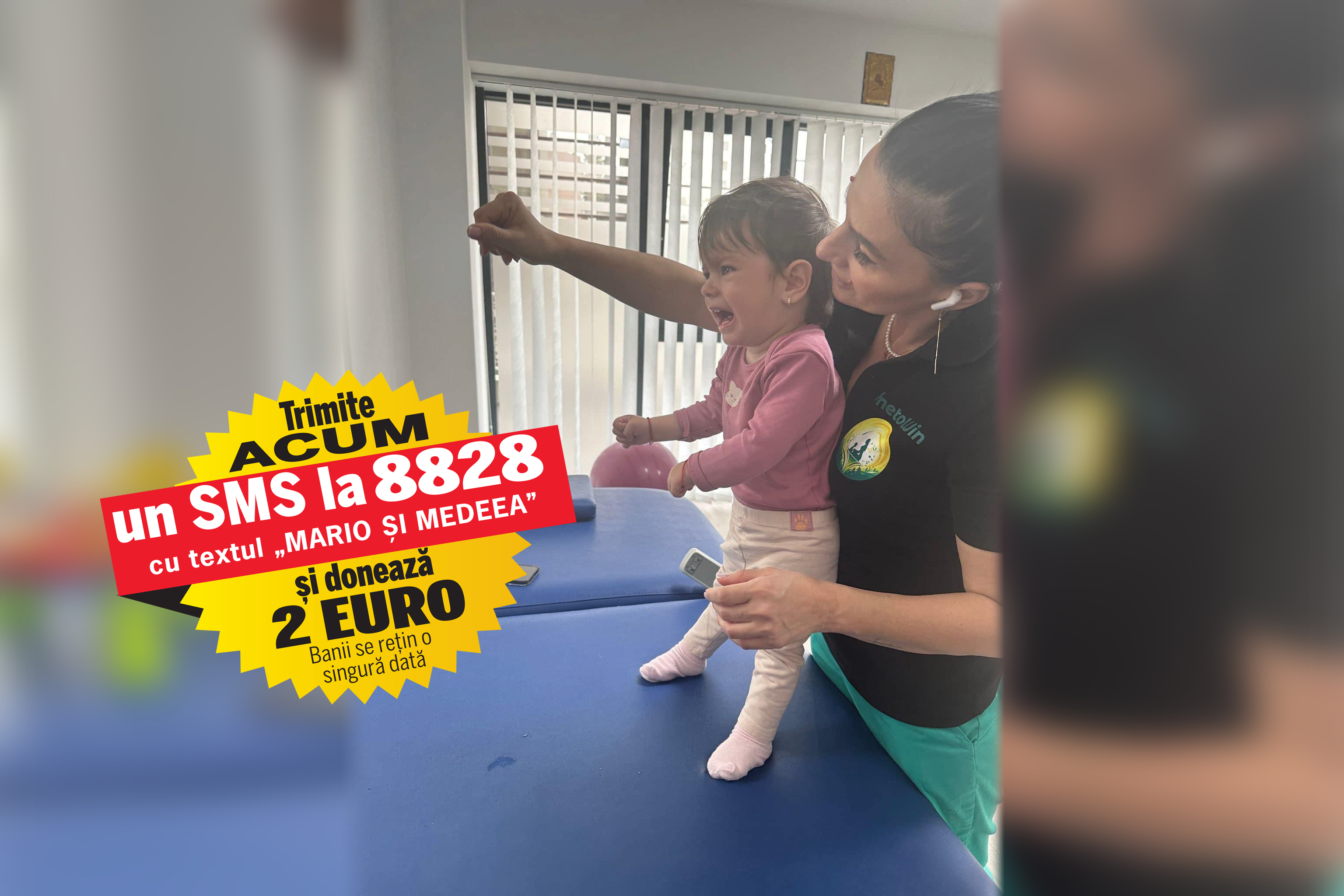 Pentru a lupta cu paraplegia spastică ereditară, frații Mario și Medeea trebuie să primească un tratament genetic. Procedurile costă 1.200.000 de euro și pot fi făcute în Australia