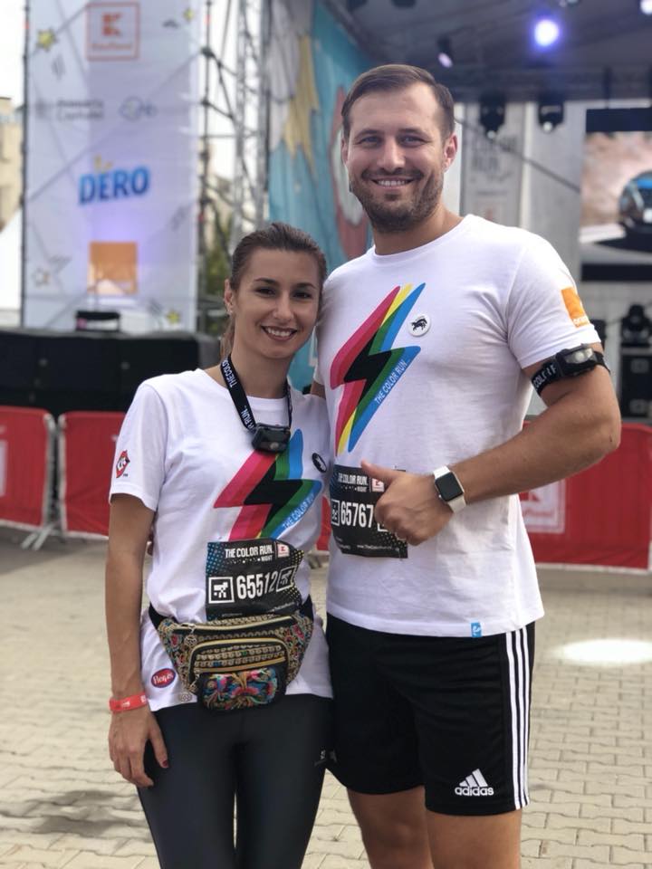 The Color Run, explozie de culoare în centrul Bucureștiului. ”Murdăriți” în culorile curcubeului