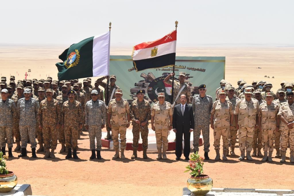 Pakistan and Egypt conclude joint military drill amid plans to bring peace to the Middle East