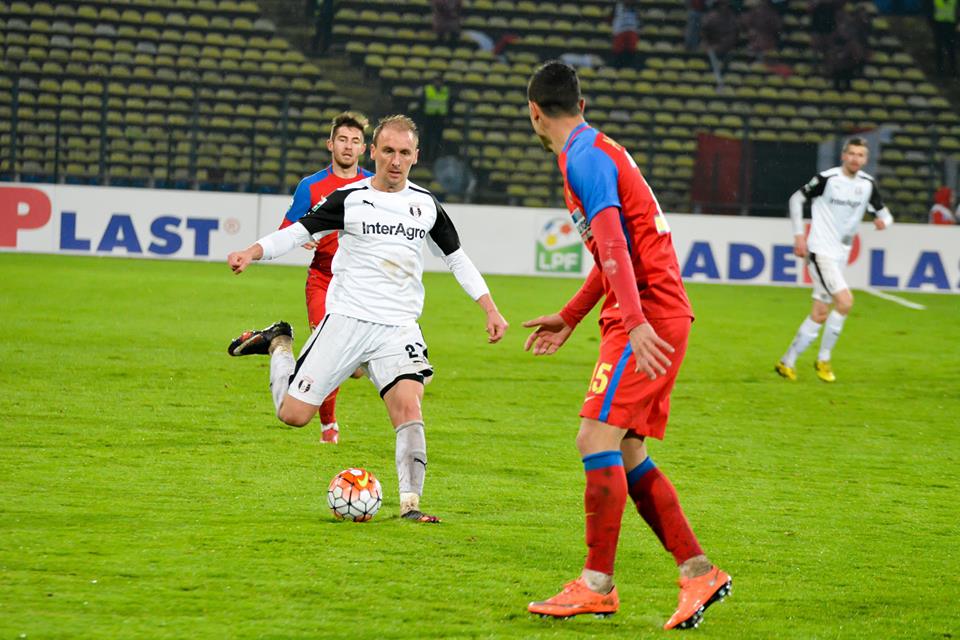 Cupa Ligii, semifinale, tur: Steaua - Astra 1-0. ^Șumudică: ”Dacă vor, facem un pact. Le dau calificarea pentru o victorie sau un egal duminică”