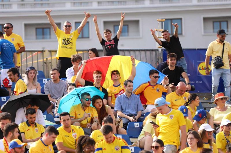 Fanii au urmărit România – Olanda pe ecrane gigant, la București, pe ploaie. Unde s-a văzut în Capitală meciul din „optimile” Euro 2024