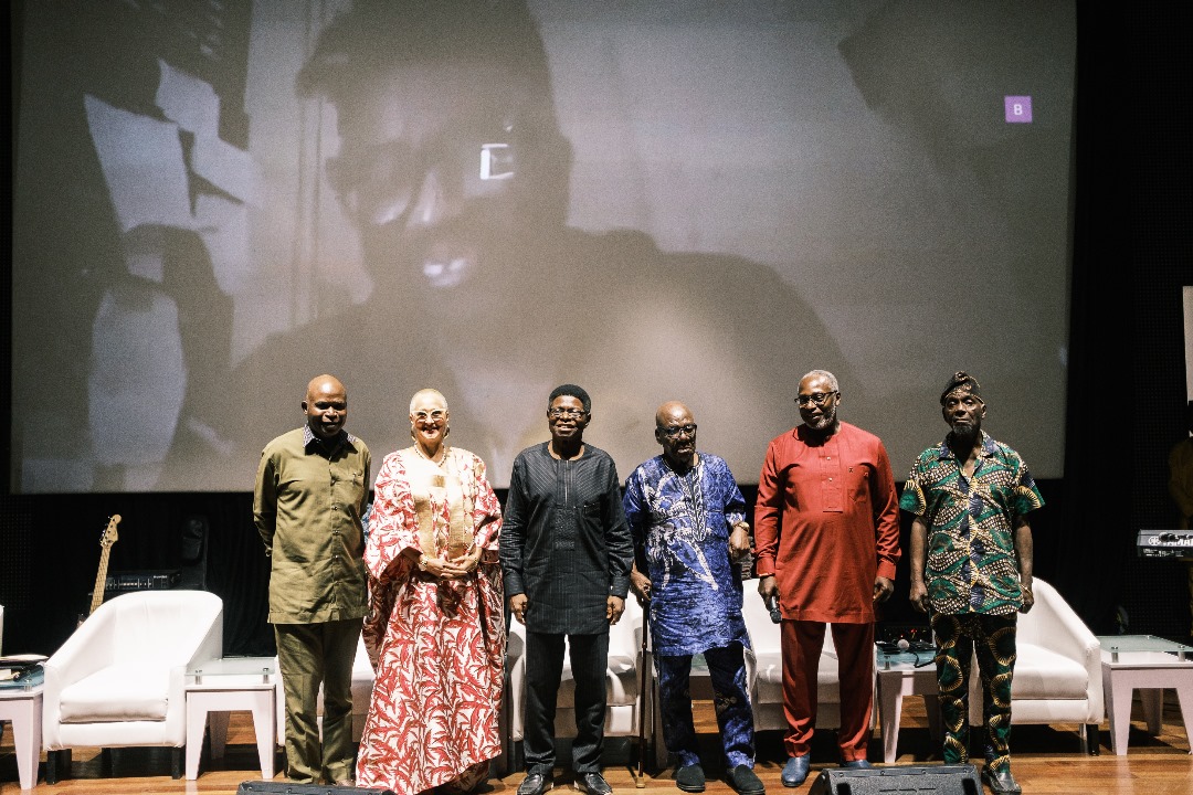 Guests at the Lagos premiere of 'The Eastern Nigerian Afro-Funk Revolution 1970-1980. Ki’mon!'