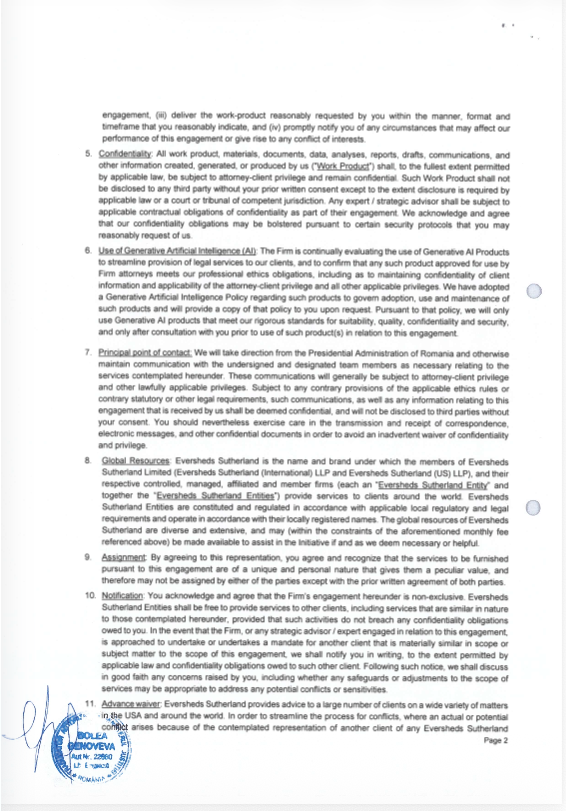 Contractul de consultanță încheiat între Administrația Dan și firma de lobby din SUA a fost clasificat. Românii nu vor putea afla ce livrabile va primi Nicușor Dan