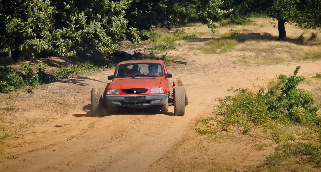 Cum a transformat un tânăr din Satu Mare o Dacia 1310 pentru off-road
