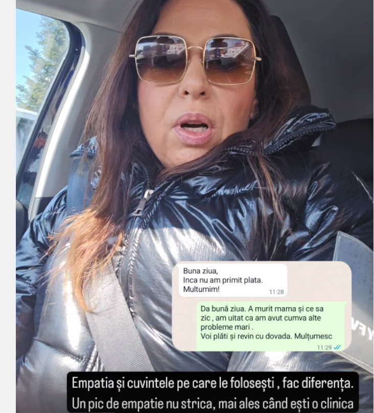 Reacția Oanei Roman după ce a fost acuzată că are datorii la o clinică. „Problema este maniera în care au decis să îmi aducă aminte. Efectiv, am uitat”
