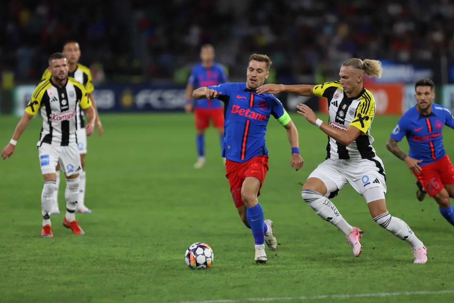 FCSB, calificare senzațională în faza principală a Europa League, după golul lui Darius Olaru din minutul 90+3 | FOTO