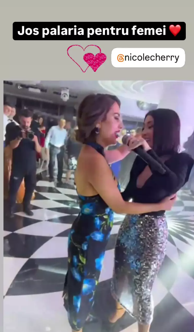 Romina Gingașu, apariție spectaculoasă alături de Nicole Cherry. Cât a costat ținuta purtată de soția afaceristului Piero Ferrari