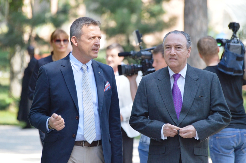 FOTO / Campionii României l-au omagiat pe George Gh. Bibescu, primul nostru reprezentant la CIO