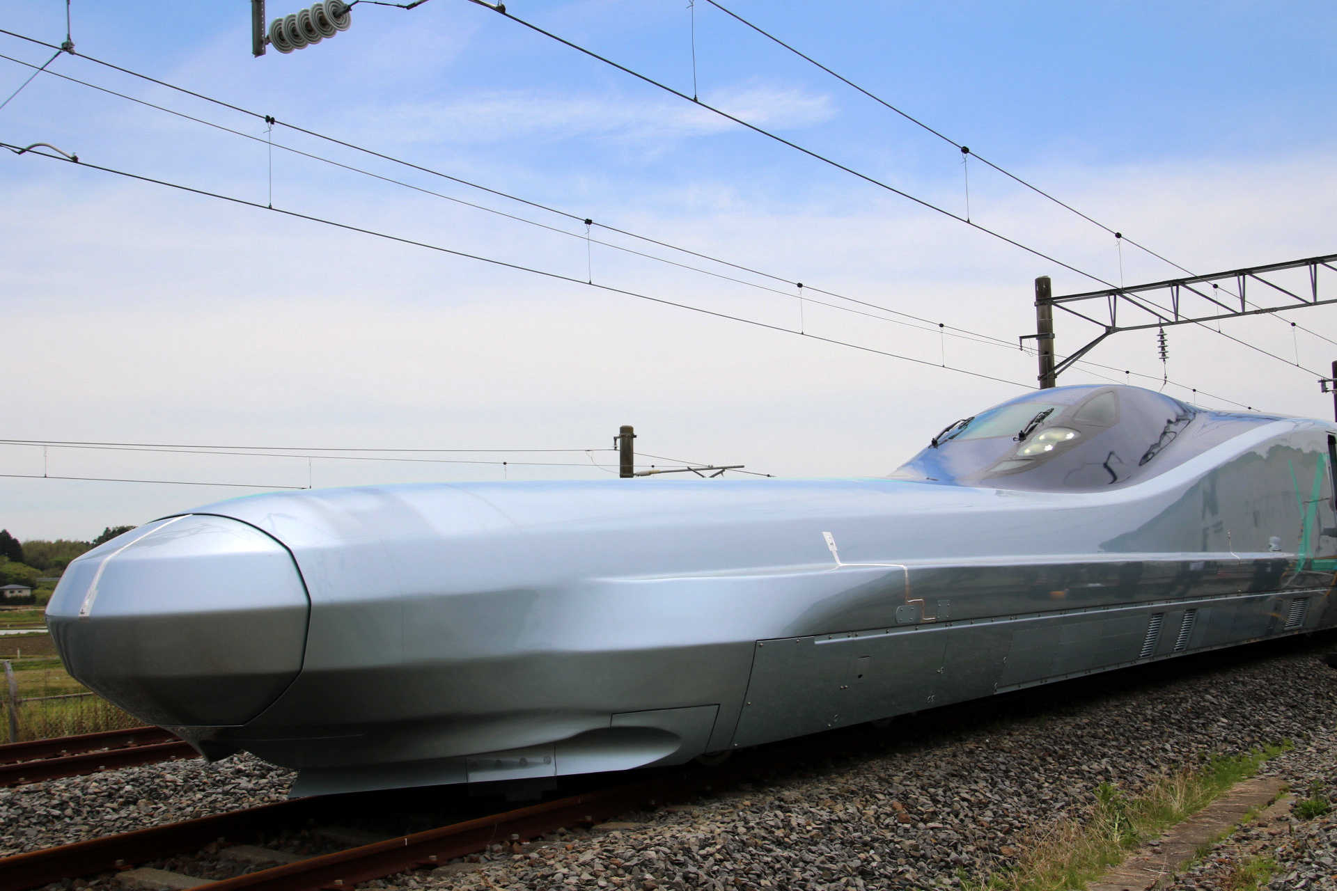 Cel mai rapid tren din lume, testat de Japonia. Atinge viteza la decolare a unui avion / FOTO&VIDEO