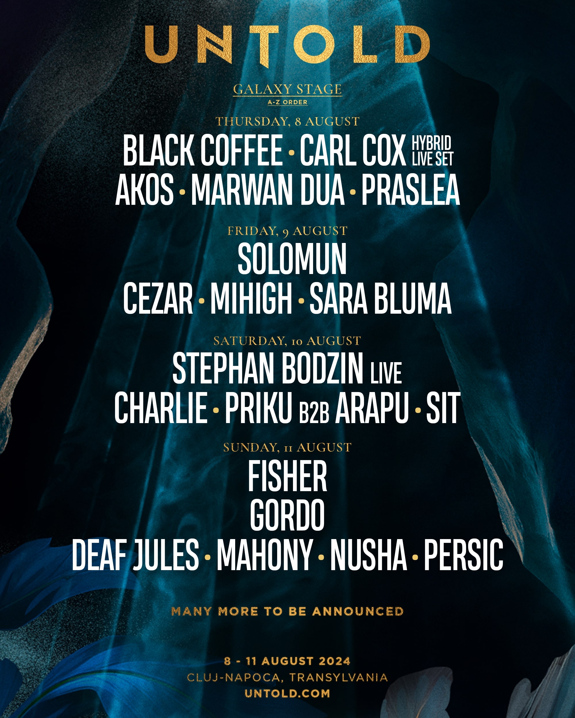 Programul pe zile la UNTOLD 2024. Lenny Kravits va urca pe scena principală vineri, 9 august. Când face show Sam Smith