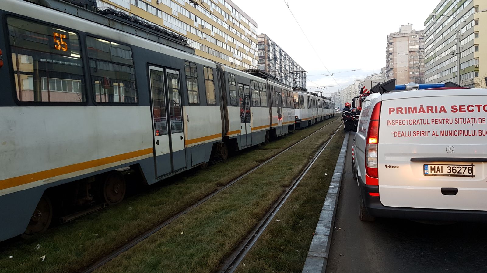 Femeie lovită mortal de tramvai pe Șoseaua Pantelimon din București