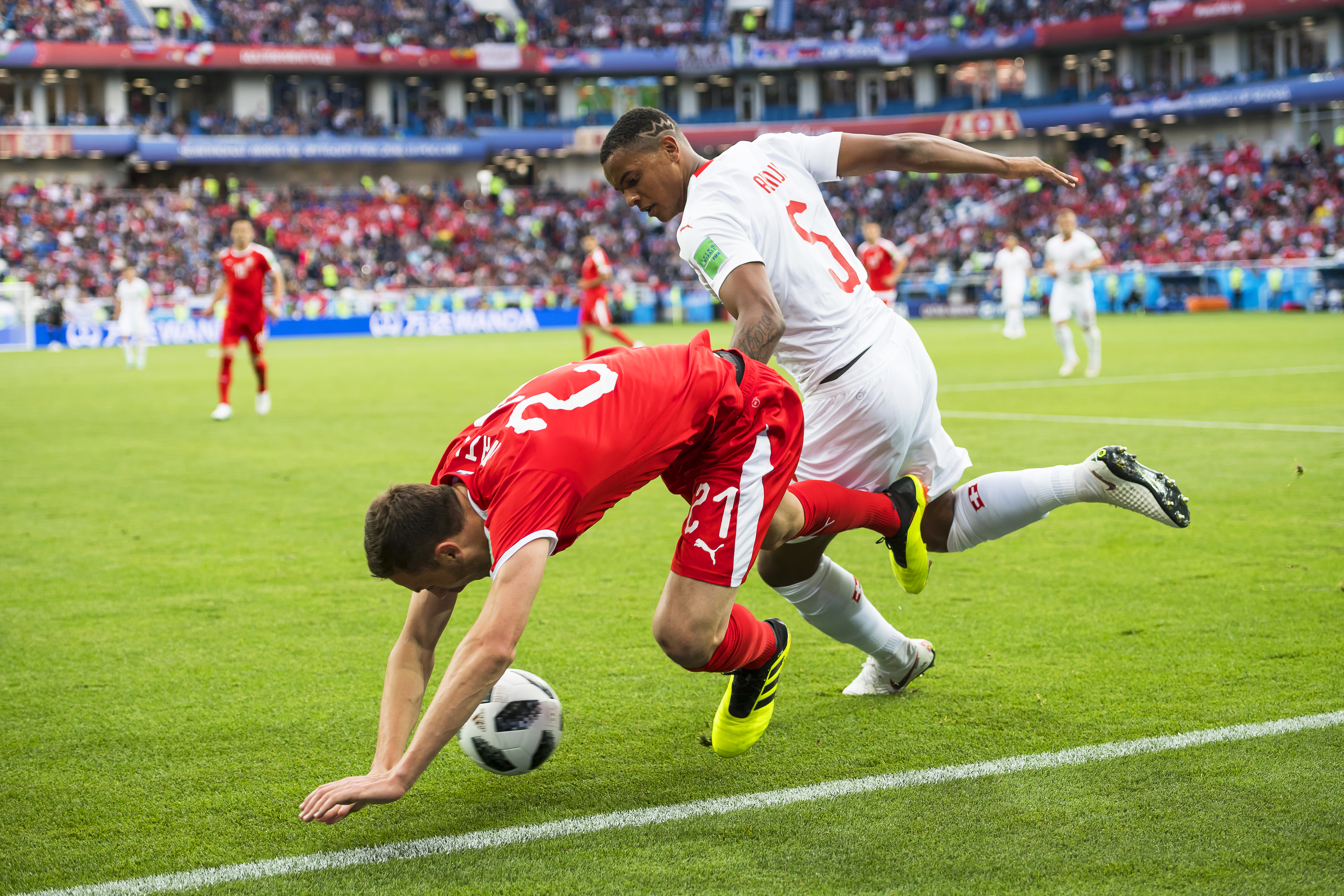 Serbia - Elveția 1-2, în Grupa E de la Campionatul Mondial de fotbal Rusia 2018. A înscris ”tancul” Mitrovici. Xkaka și Shaqiri au întors scorul! / FOTO&VIDEO
