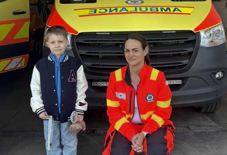 Rémálom után megható találkozás a mentőállomáson