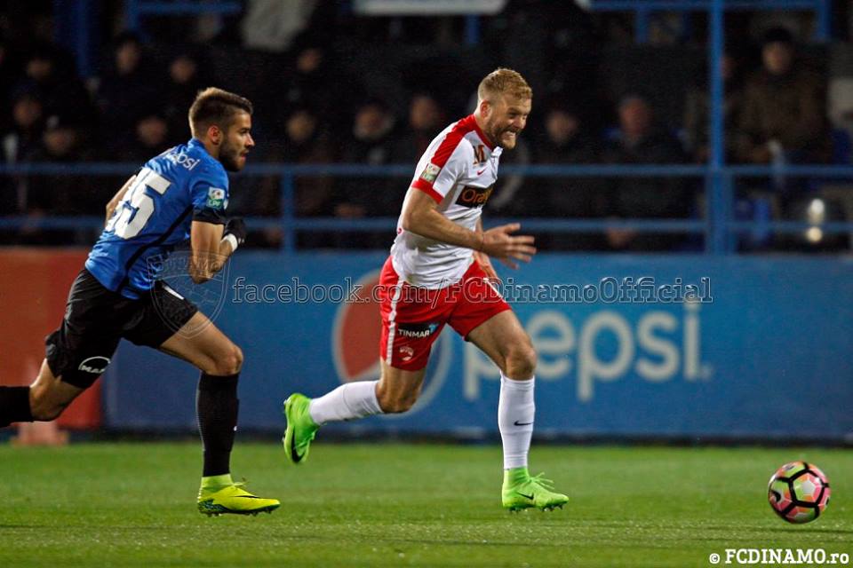 Liga 1, play-off, prima etapă: FC Viitorul - Dinamo Bucureşti 0-0. Reacţia lui Contra / VIDEO