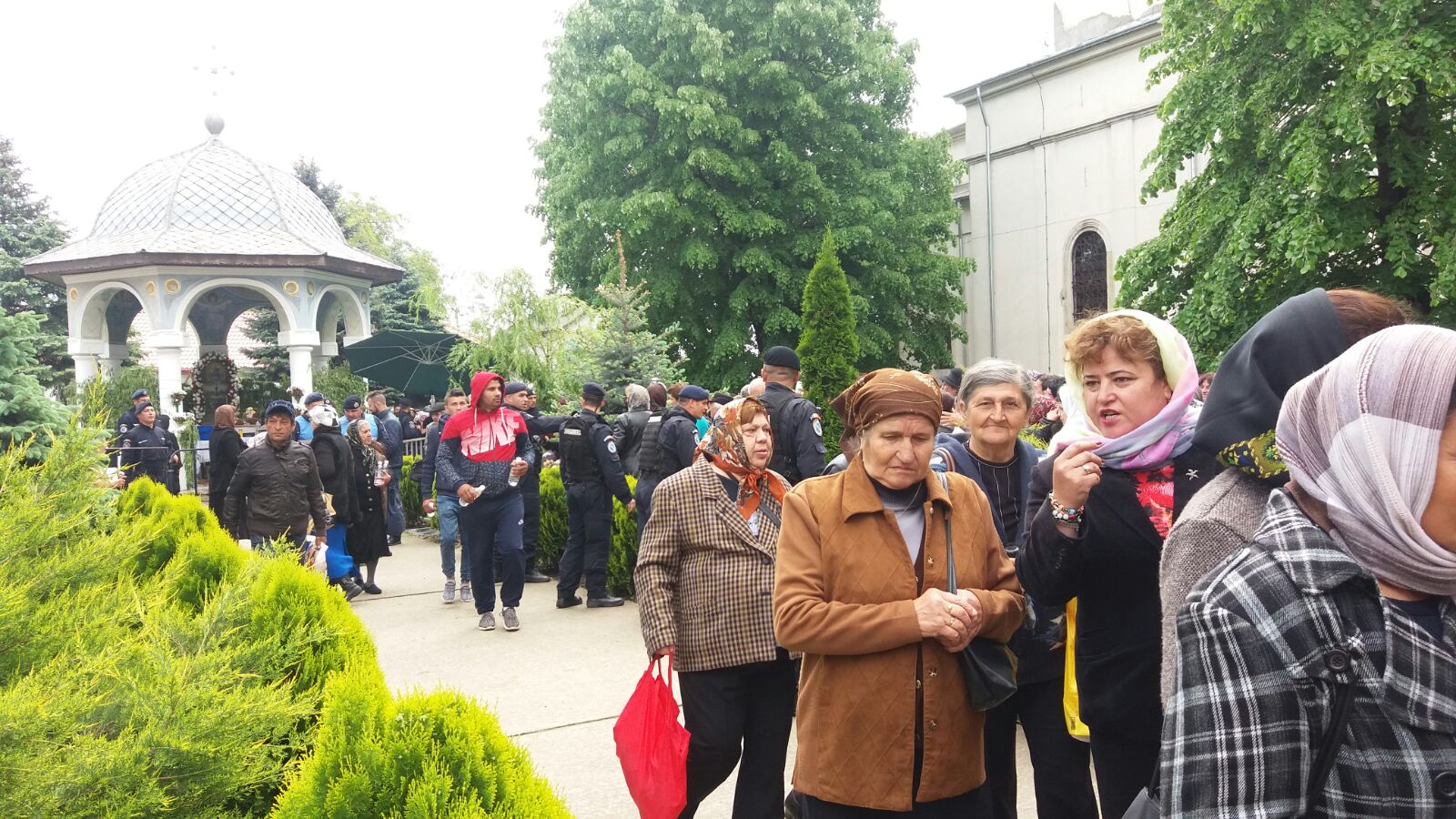 Zeci de mii de credinicioși au stat la coadă de Izvorul Tămădurii, pentru a lua apă sfințită | GALERIE FOTO