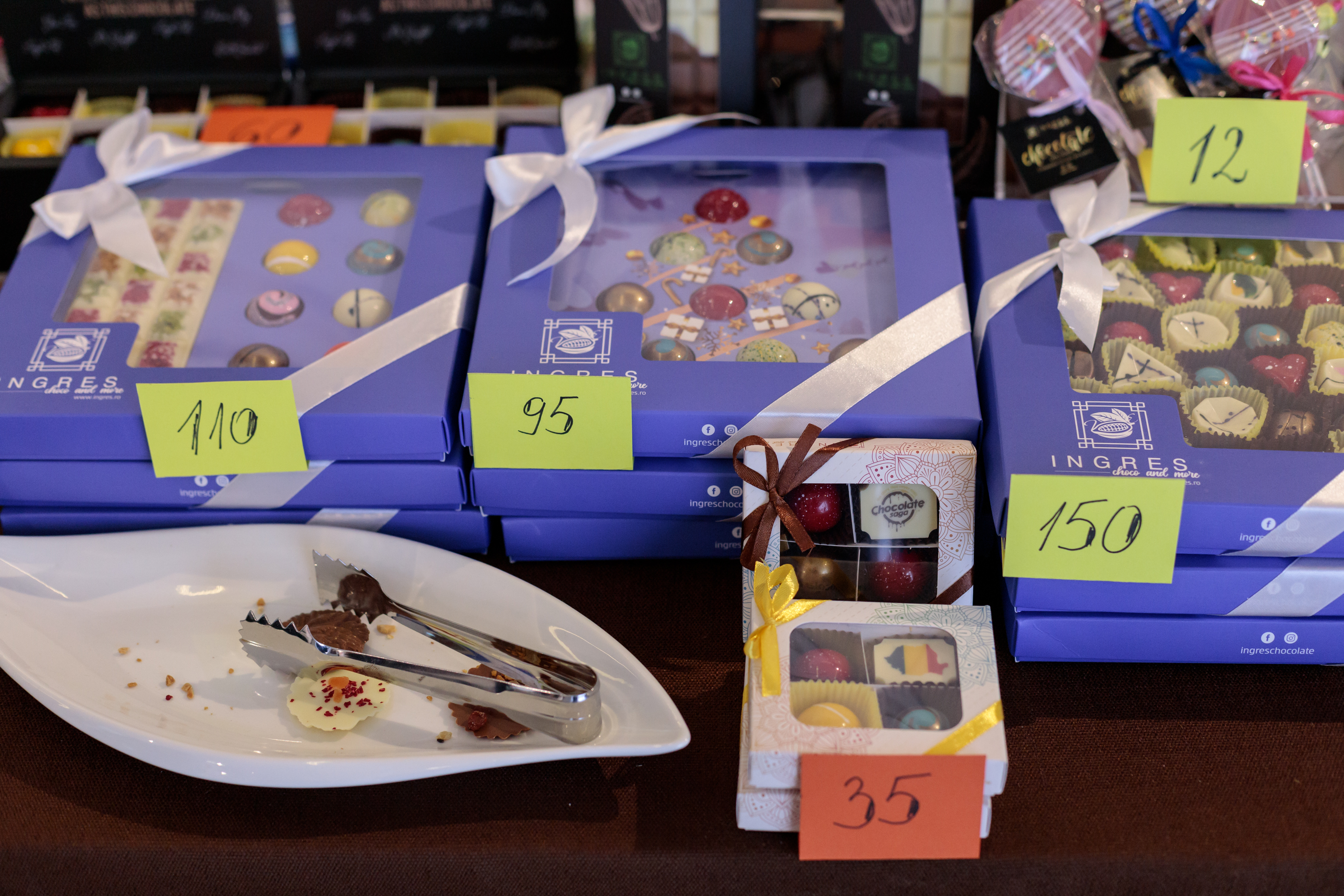 FOTOREPORTAJ. Incursiune printre sute de delicatese. Cum e la Chocolate Saga, ediția de Crăciun a celui mai mare festival de ciocolată din România