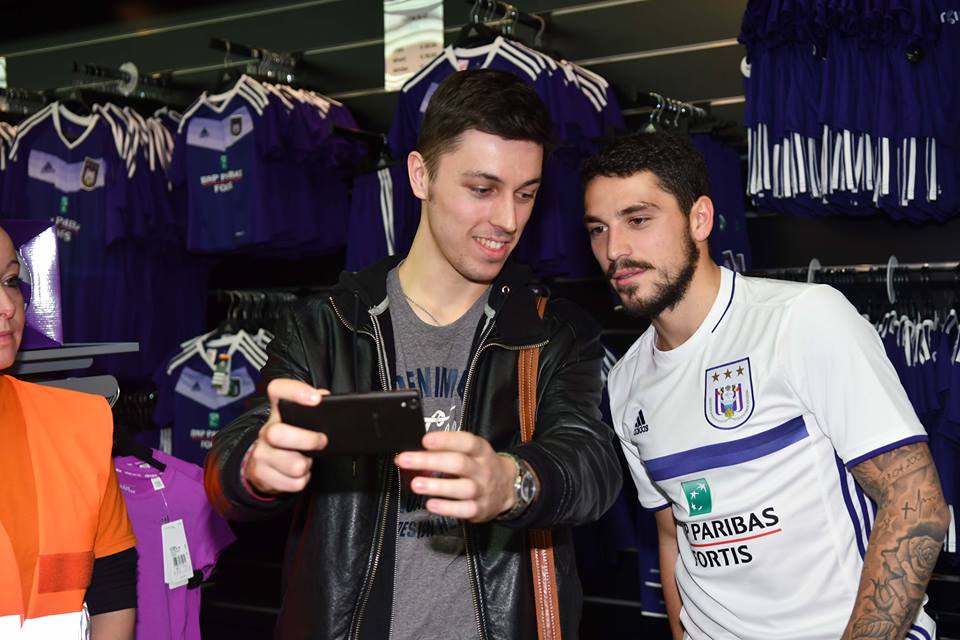 Nicolae Stanciu și Alexandru Chipciu sunt iubiți de fanii echipei Anderlecht | GALERIE FOTO&VIDEO
