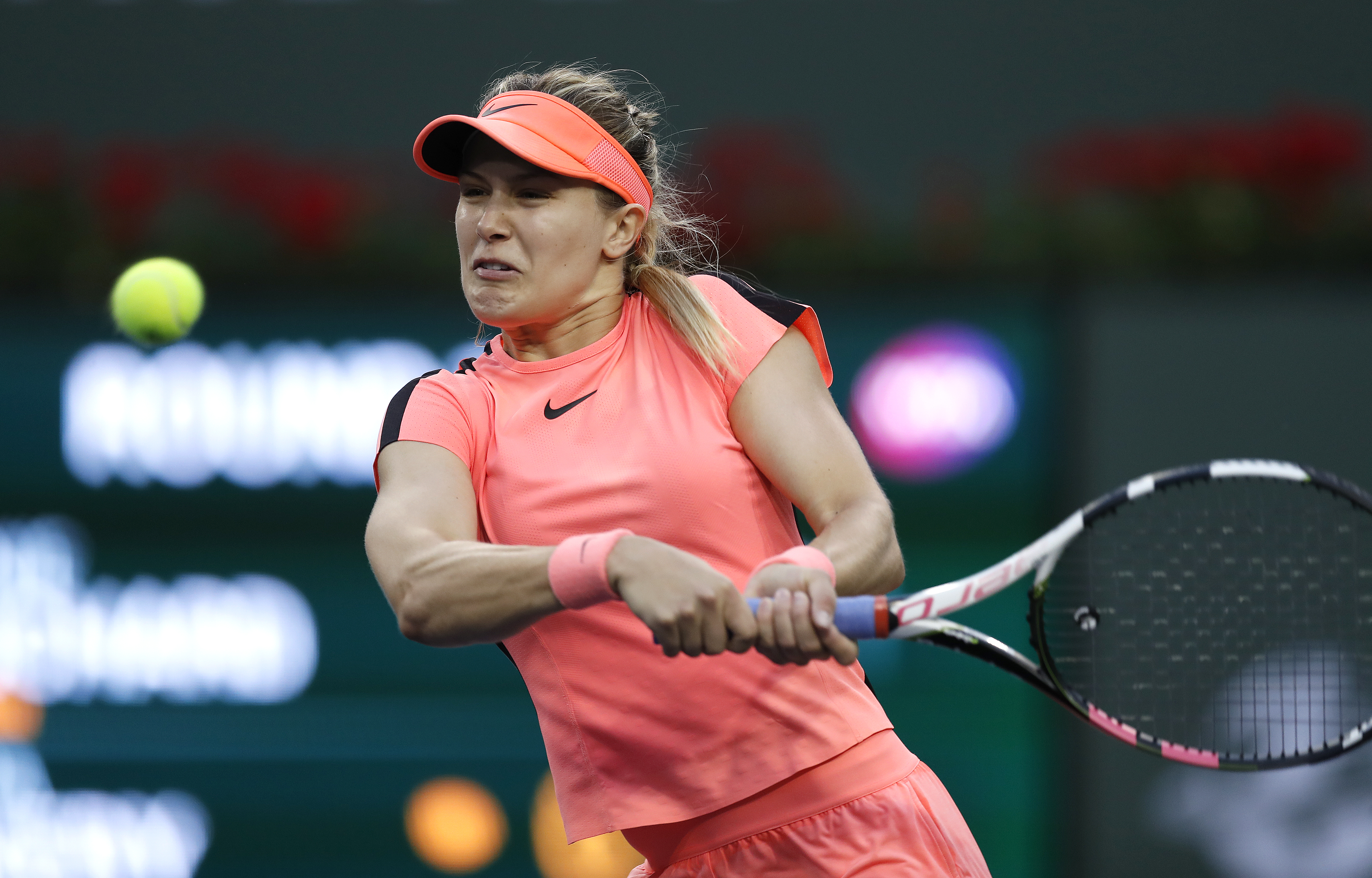 Ultima ispravă a jucătoarei de tenis Eugenie Bouchard. A pierdut în calificări la Miami / GALERIE FOTO