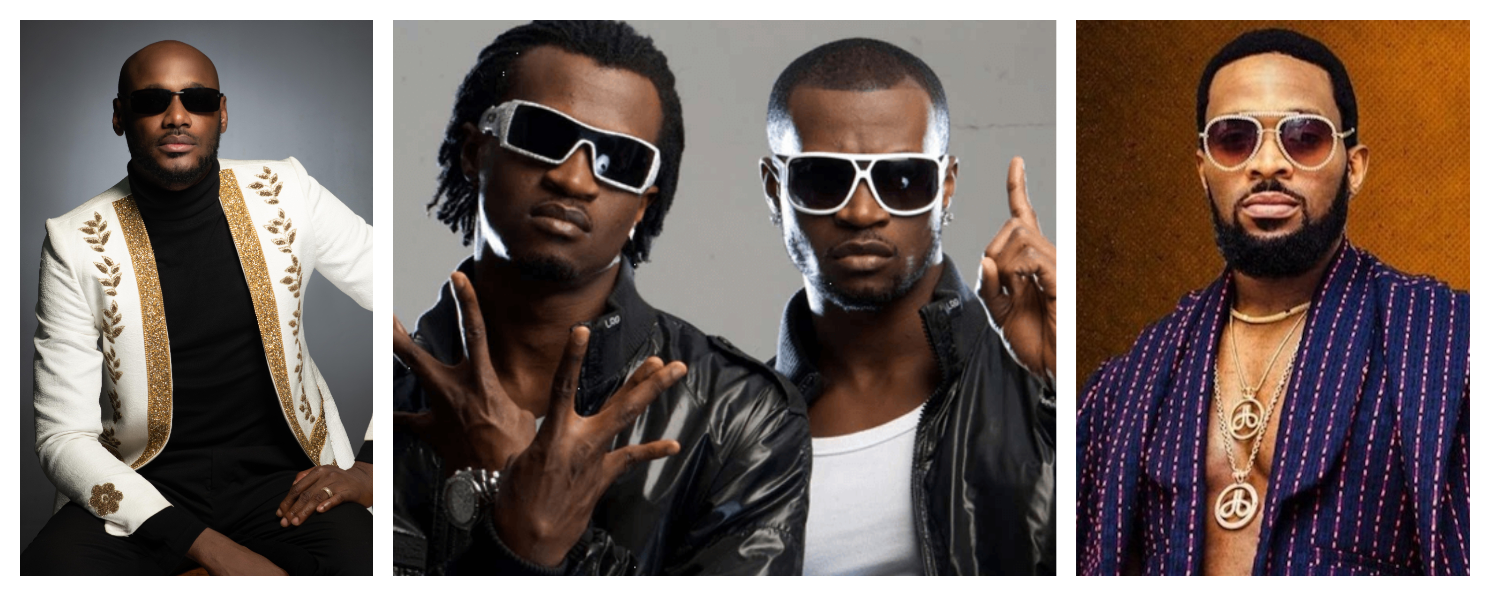 2Baba, D'banj', P-Square