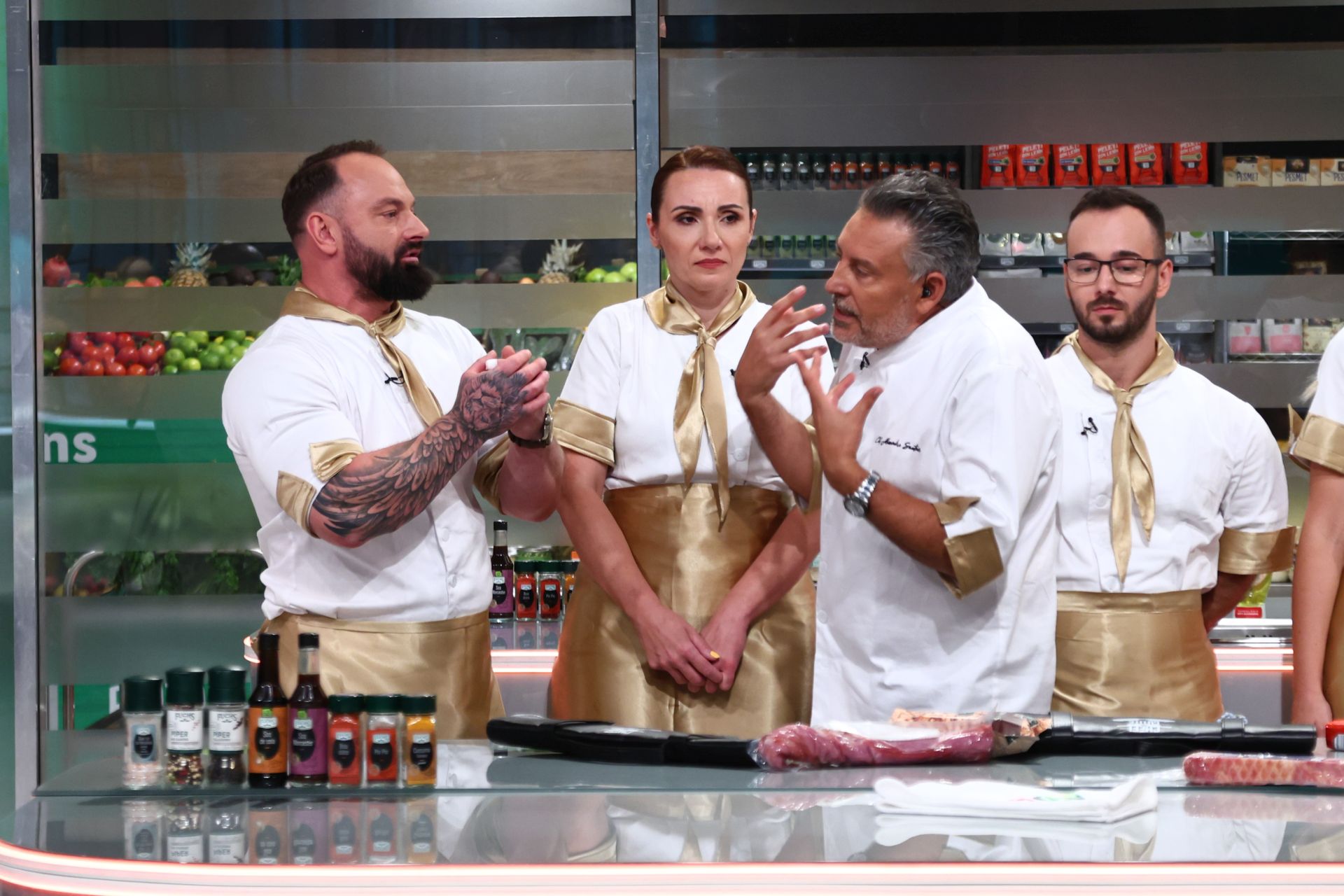 Chef Ștefan Popescu a părăsit platoul: „Se simt amenințați!”. Noi concurenți vin la „Chefi la cuțite”