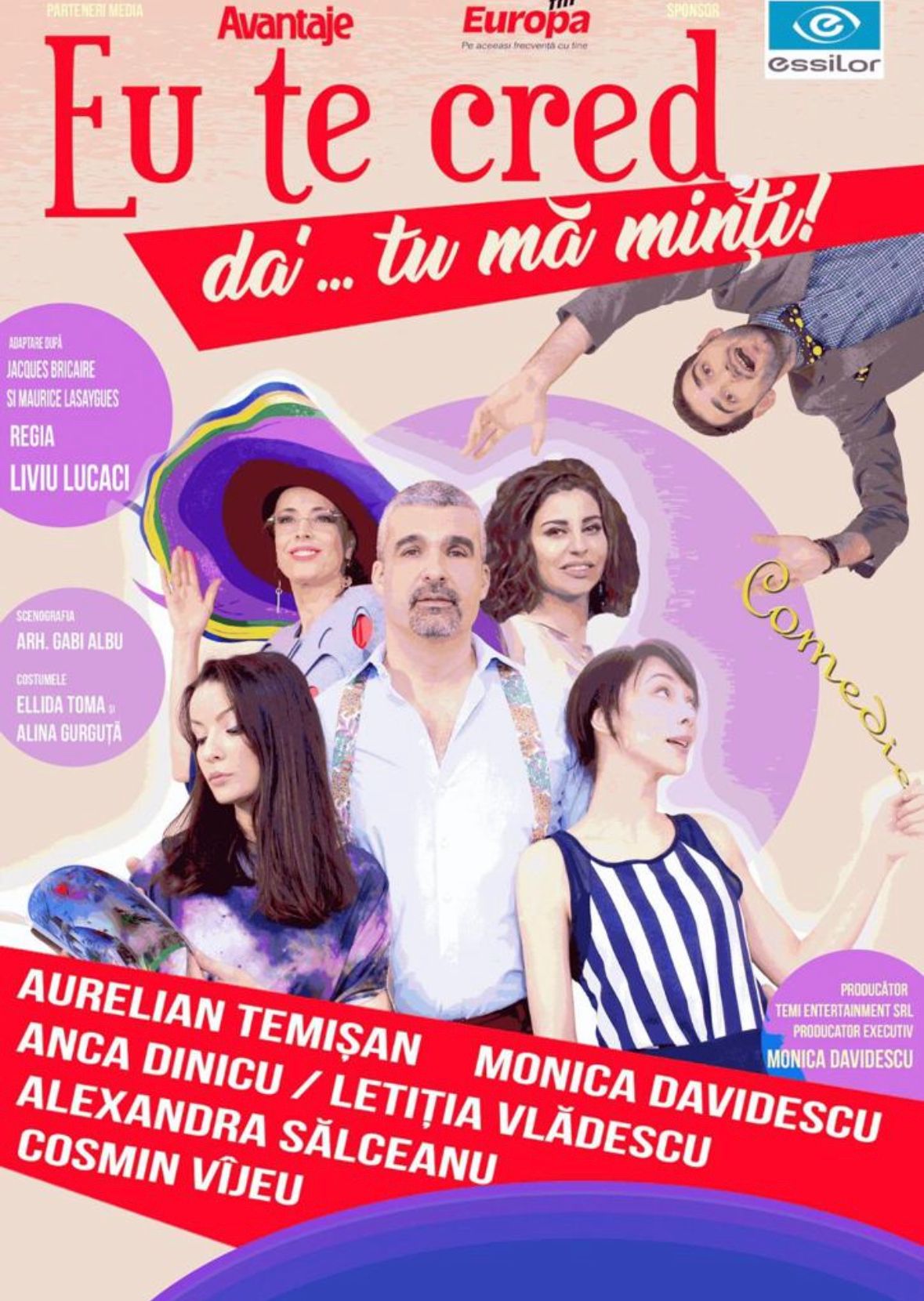 Descoperă secretele din spatele cortinei: Compania de Teatru Concordia dezvăluie spectacolele explozive ale lunii mai!
