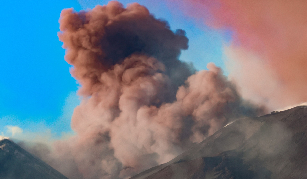 Vulcanul Etna a aerupt din nou