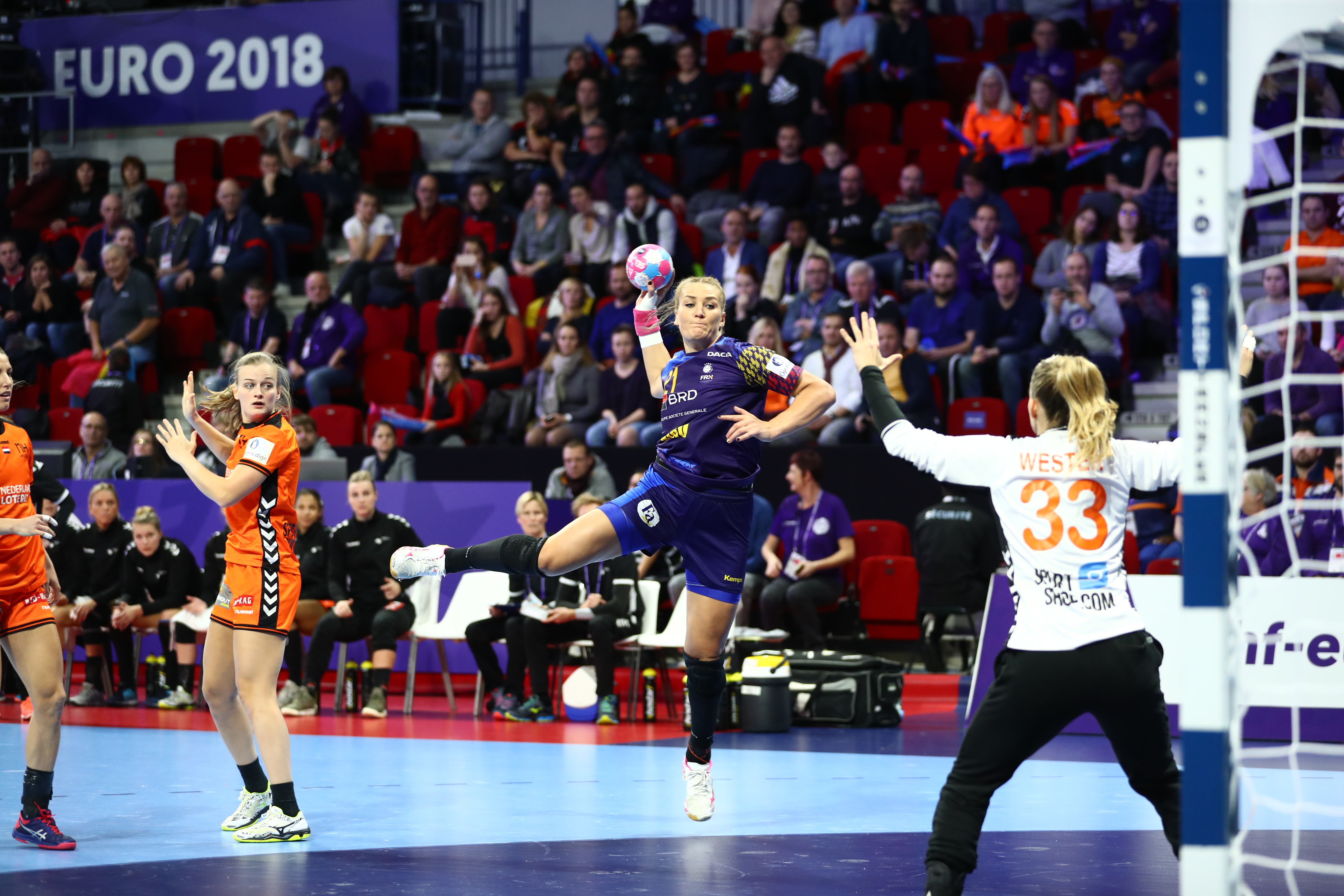 România a pierdut cu Olanda, iar calificarea în semifinalele Euro 2018 de handbal feminin se complică | VIDEO&GALERIE FOTO