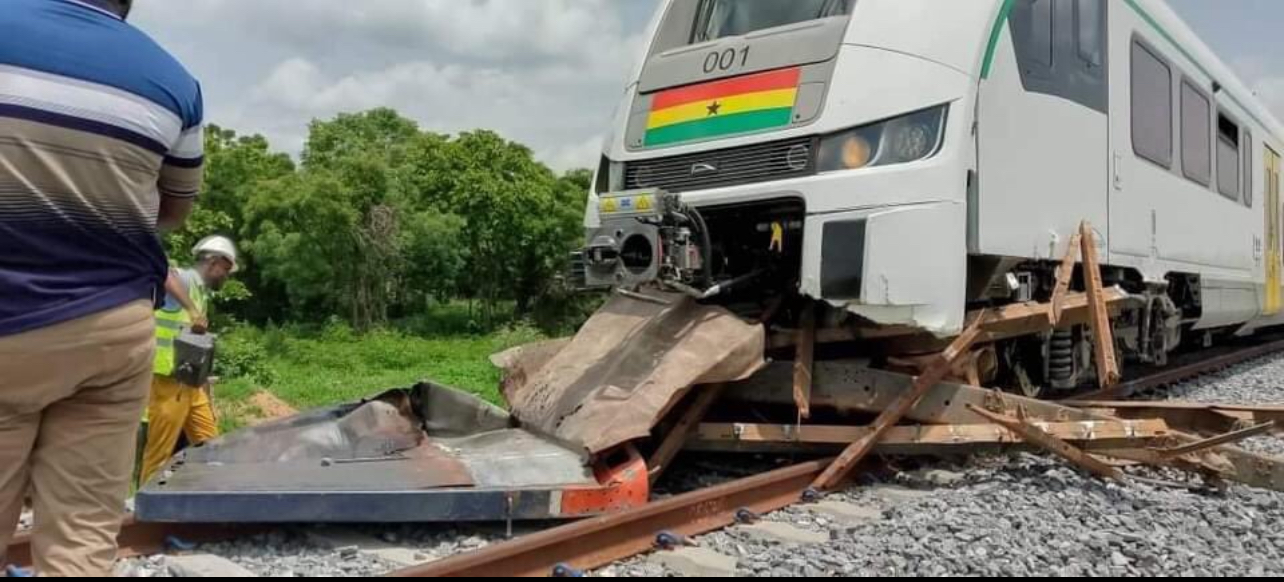 Truck driver arrested for allegedly causing train accident on Tema-Mpakadan railway line