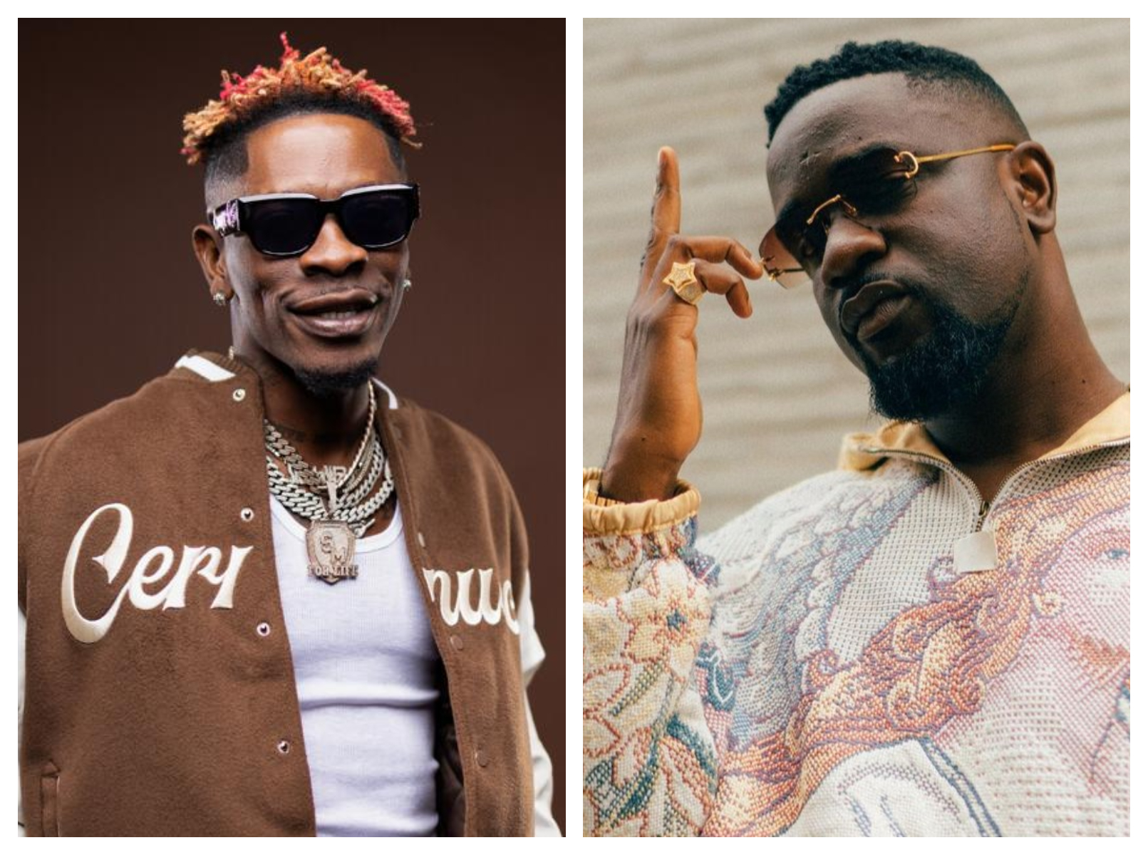 Shatta Wale tackles Sarkodie for comparing himself to Davido, Wizkid & Burna Boy