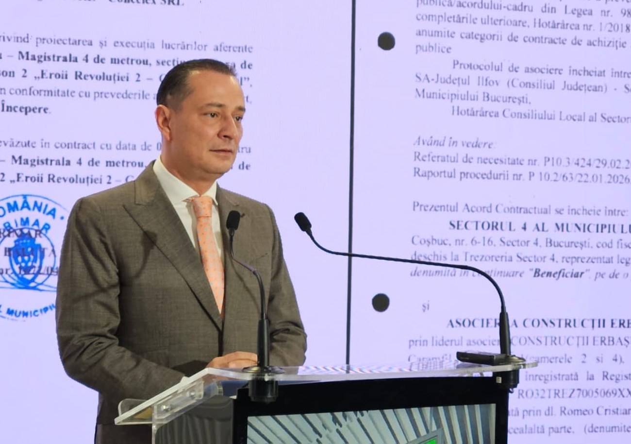 Cât va costa magistrala M4 de metrou, Gara de Nord - Gara Progresul, cu 14 stații. Daniel Băluță: „Investiția care mută presiunea de pe bulevardele centrale”
