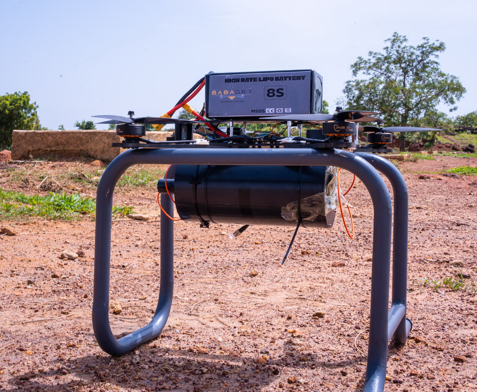 Fibre-optic-controlled weapon resistant to electronic jamming inaugurated by Nigerian start-up