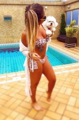 Neymar Jr. este concurat de sora lui. Rafaella face SENZAŢIE în costum de baie / GALERIE FOTO