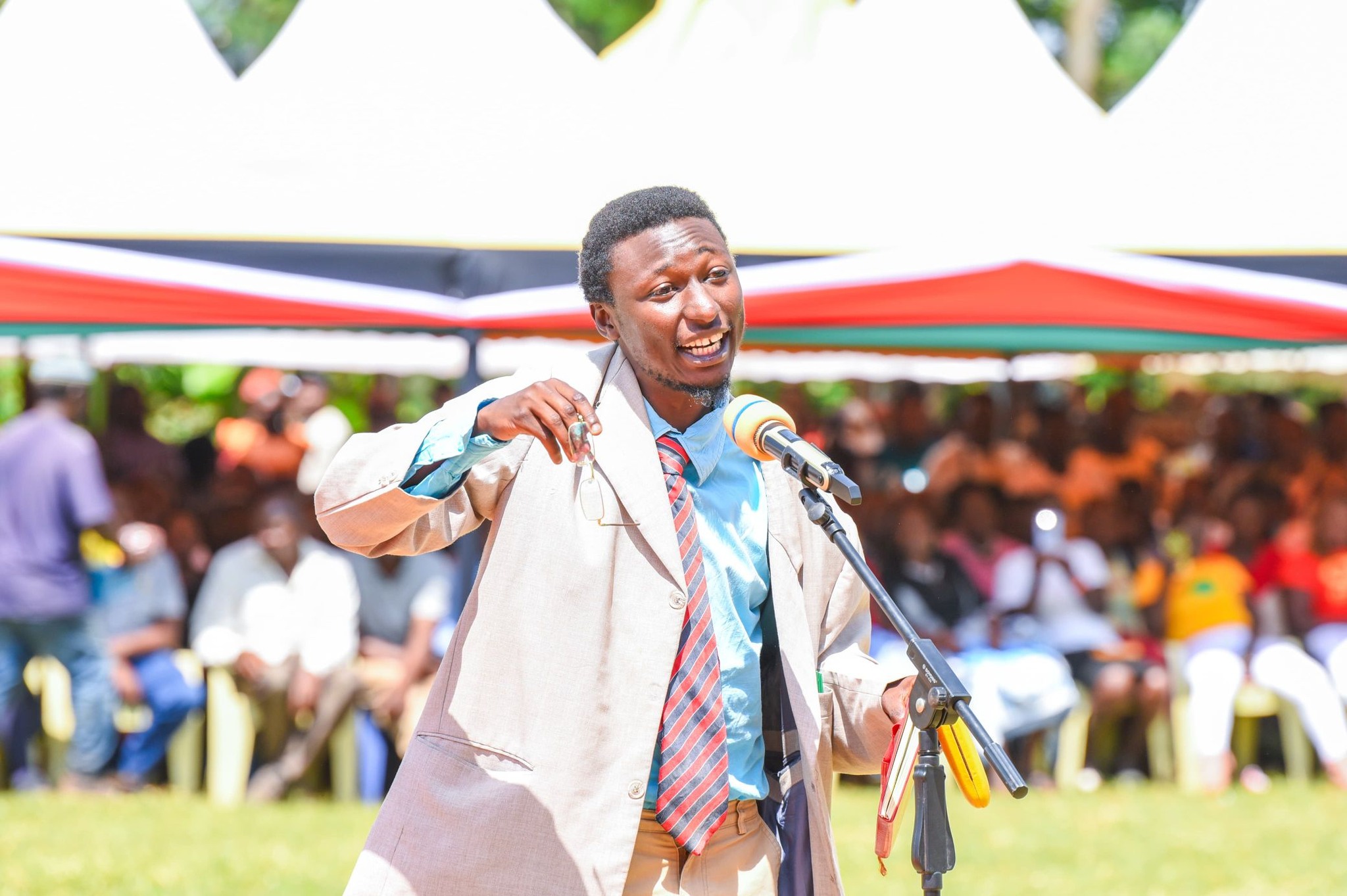 Morin Actress' baby daddy, comedian Morey Wakibiru