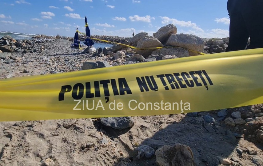 Cadavrul unui bebeluș, găsit pe plajă, la Eforie Nord. „Era într-un săculeț menajer închis”