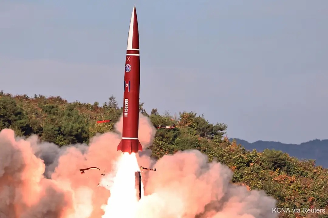 North Korea's intercontinental ballistic missile [Image Credit: KCNA/Reuters]
