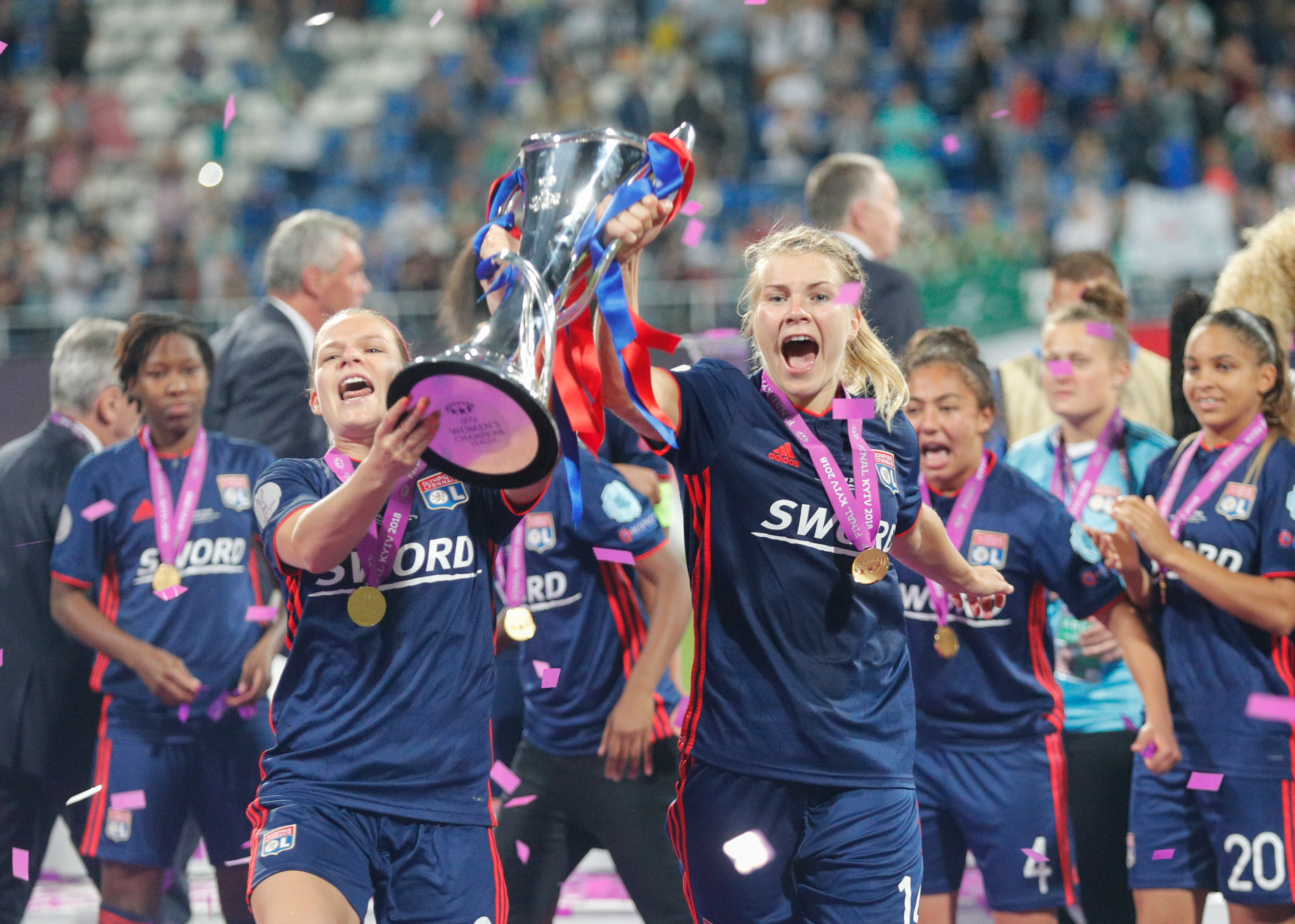 Olympique Lyon a câştigat pentru a cincea oară Liga Campionilor | FOTO