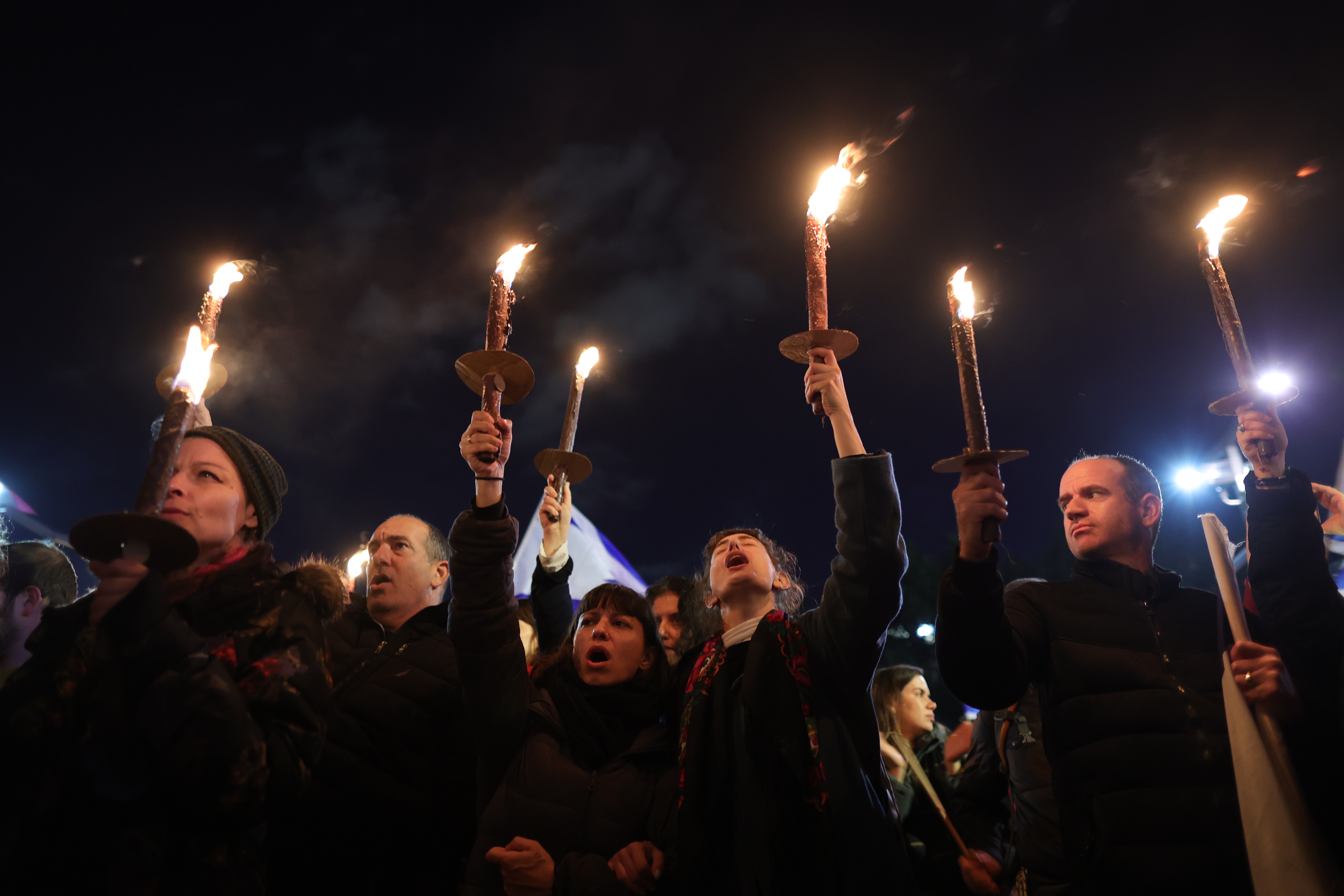 Protest uriaș în Israel față de premierul Netanyahu. Zeci de mii de persoane au ieșit pe străzi în Tel Aviv, Ierusalim și Haifa