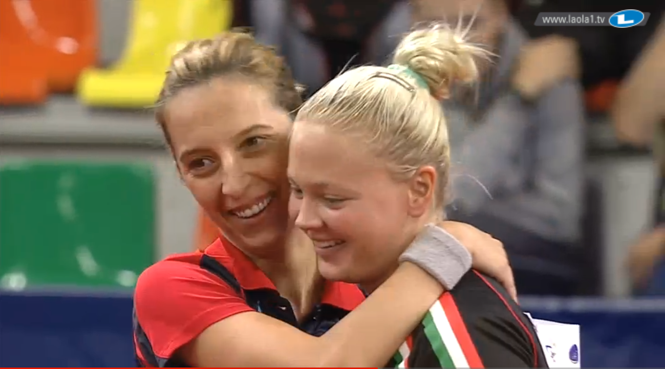 Eliza Samara s-a calificat în finala probei de dublu feminin cu unguroaica Georgina Pota, sportivă pe care jucătoarea din Constanța a eliminat-o în sferturi la individual / GALERIE FOTO&VIDEO