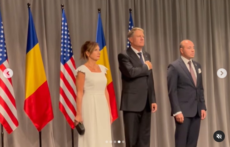 Anamaria Ferentz, declarații despre întâlnirea cu Klaus Iohannis din San Francisco: „Consulatul din Los Angeles ne-a invitat”. Cum s-a pozat cântăreața cu președintele