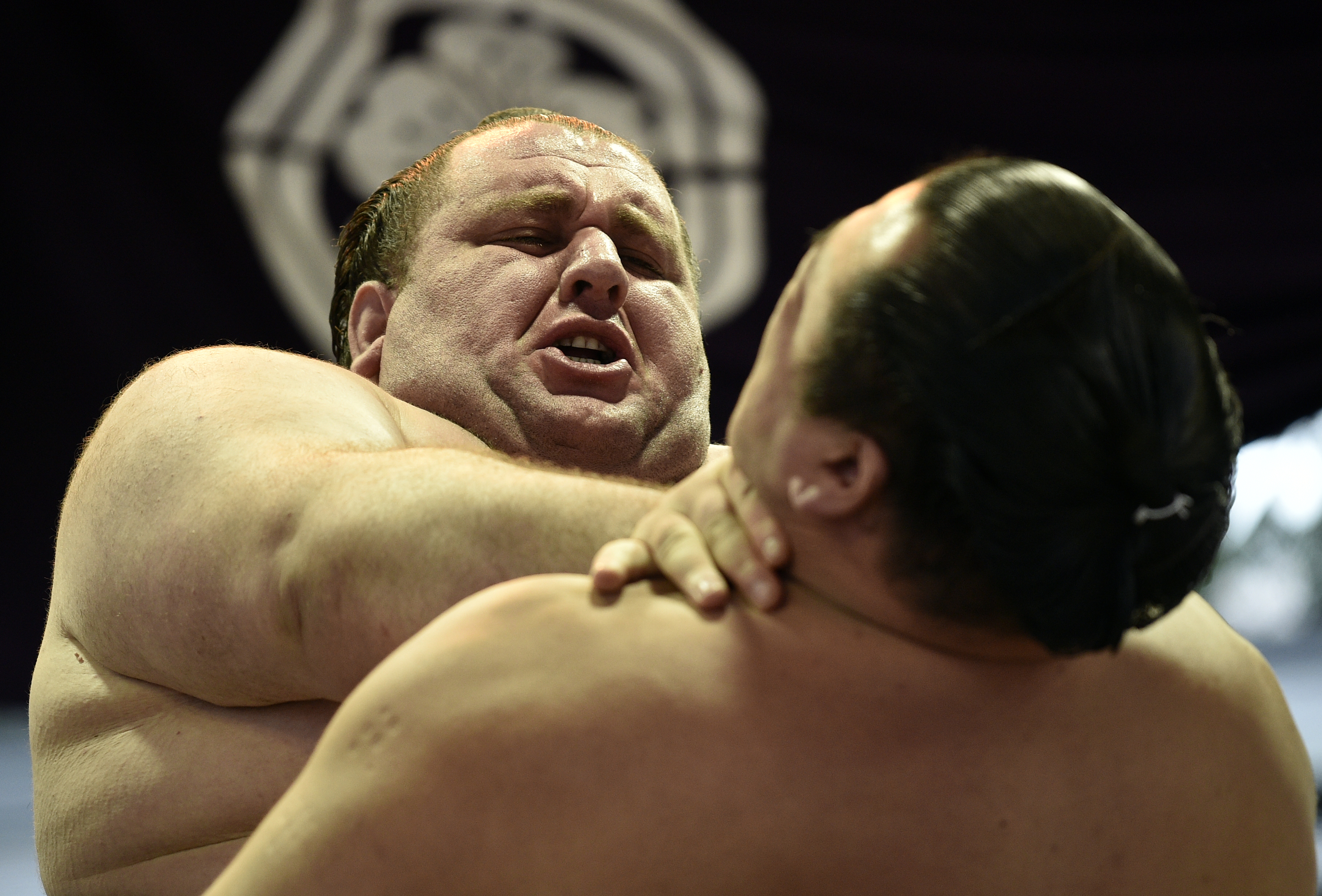 Luptătorii de sumo s-au dat în spectacol gratuit la Tokyo / FOTO