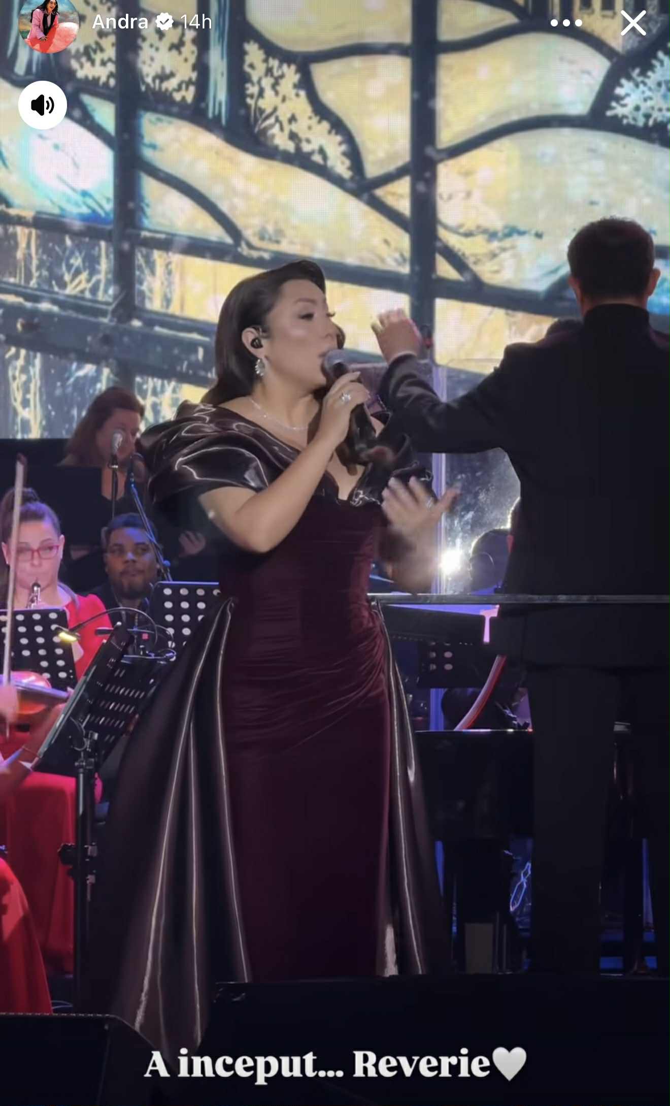 Cum au apărut Andra și Eva Măruță la concertul de Crăciun. Artista și-a dat fanii pe spate cu invitatul ei special
